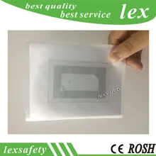 500 шт./лот 13 см* 10 см ISO 14443A HF MF ультралегкие ev1 нетканые ткани rfid тег/самоклеящаяся ткань RFID стикер