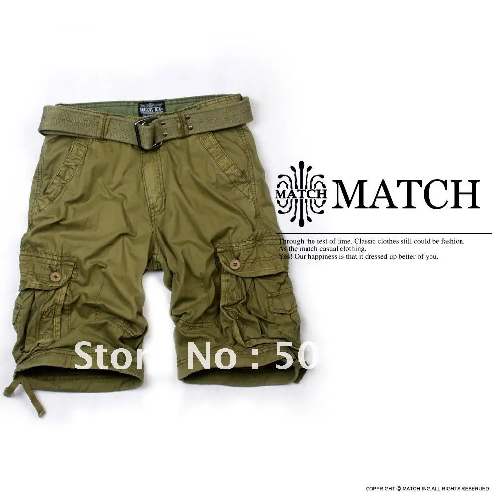 match men's cargo shorts