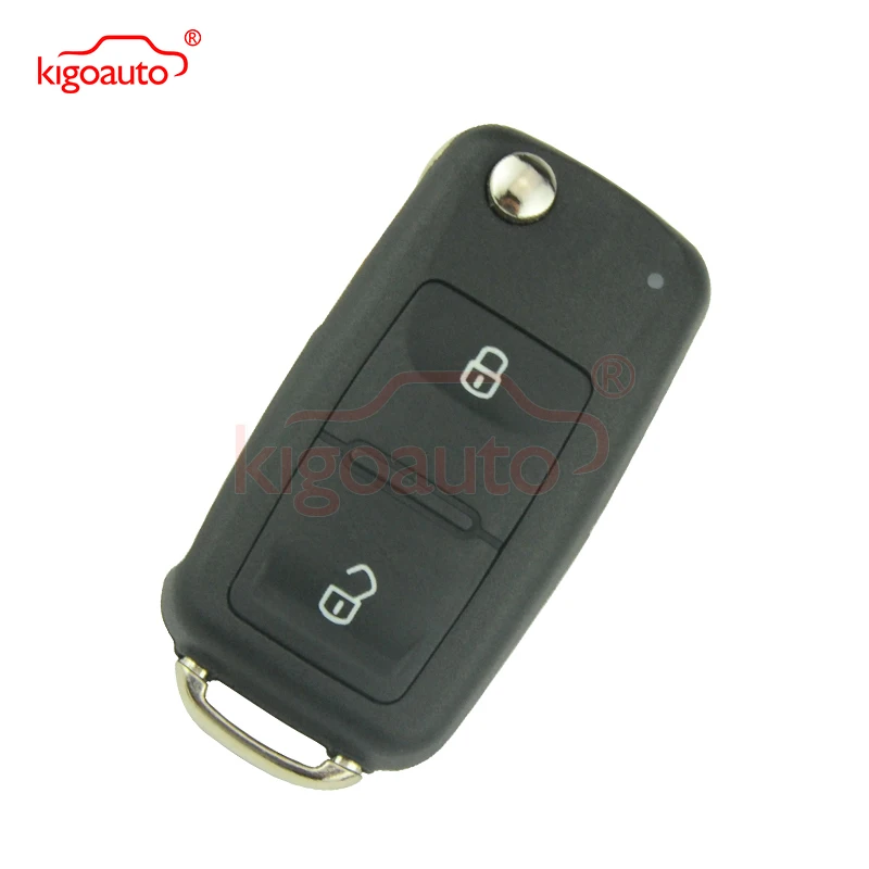 5K0 837 202AD для Volkswagen Passat Polo Golf Jetta Beetle Tiguan 2012 чехол с откидной крышкой и 2 кнопками HU66