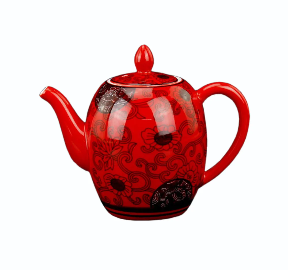 Chinese Blue And White Ceramic Teapots Red Glaze Porcelain Chinese Blue And White Ceramic Teapots Red Glaze Porcelain Teapot With Lid Uk Free Shipping Whole China In Coffee Tea Sets From Home