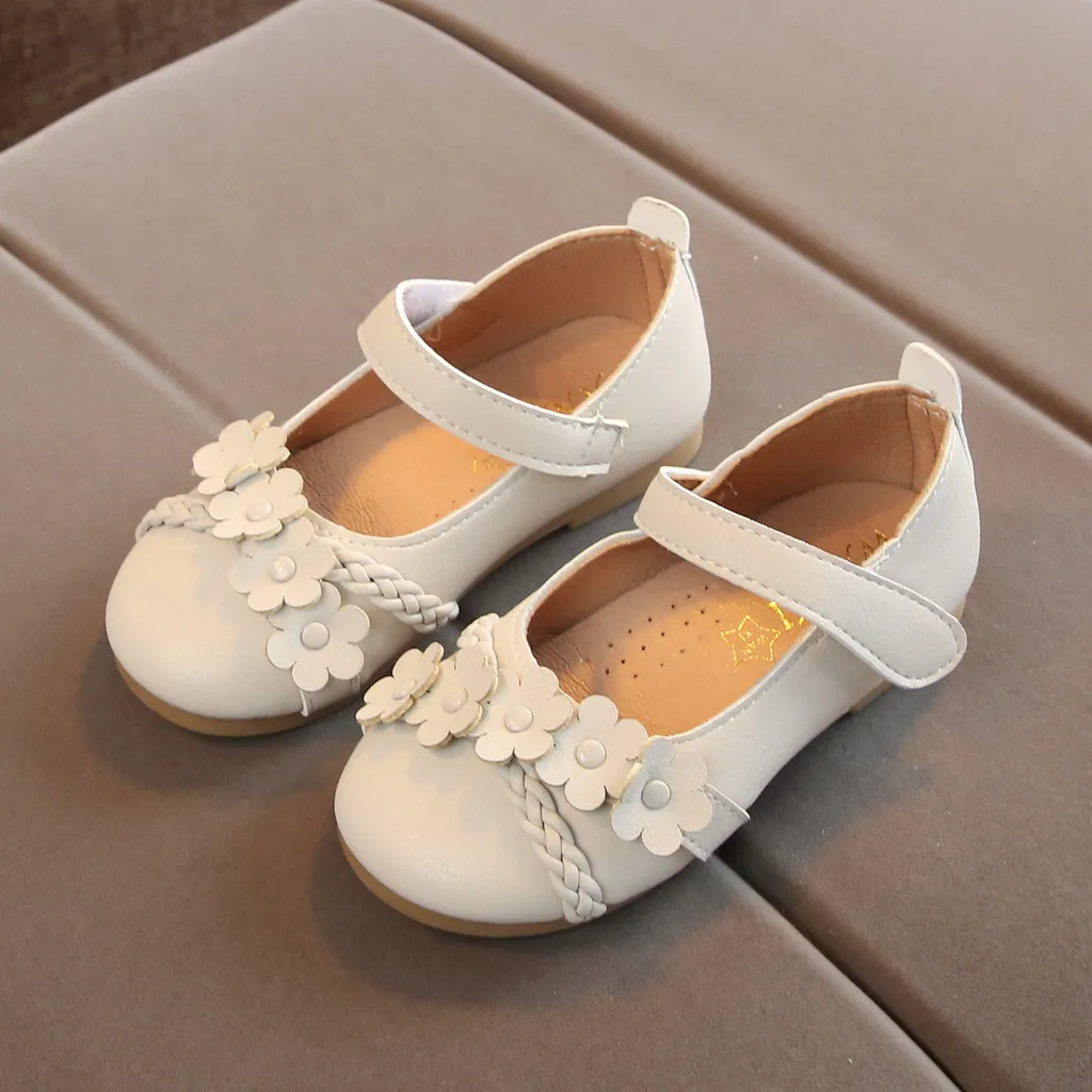 Toddler Infant Kids Baby Girls Flower Woven Floral Princess Shoes Sandals lace breathable sneakers women shoes#JN3
