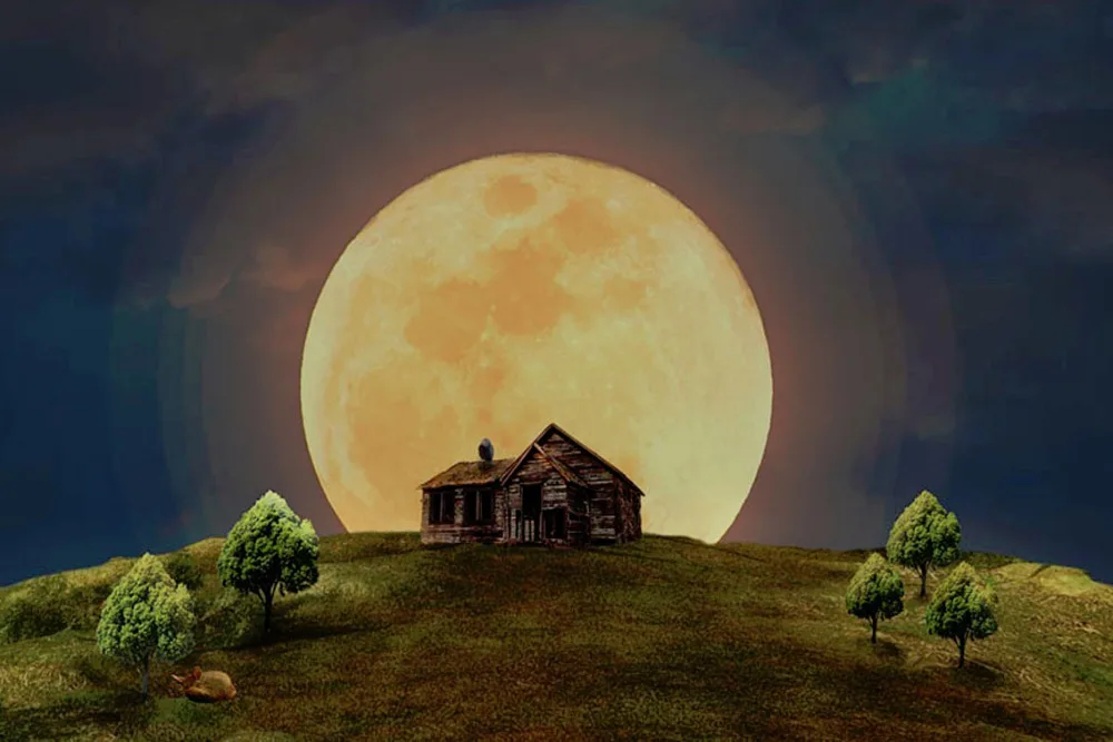 

Diamond Embroidery Moon Sky Scenery Cross Stitch 5D Full Square Mosaic Diamond Painting Sale DIY Sticker Decor Paintings