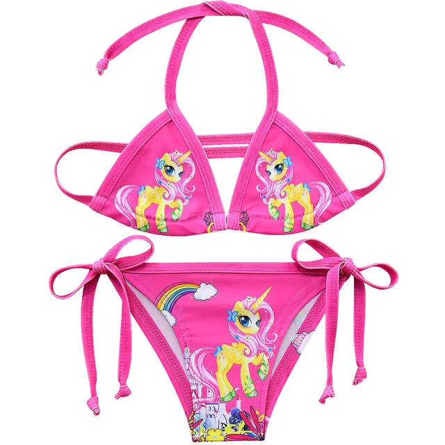 {Excellent|Wonderfull|Very Good|Very Recommended} 2019 girls swimsuits two-pieces bikini suits 3-10y girls summer beach wear lovely cartoon bathing suits swimwear girl G48-CZ946 Special Price