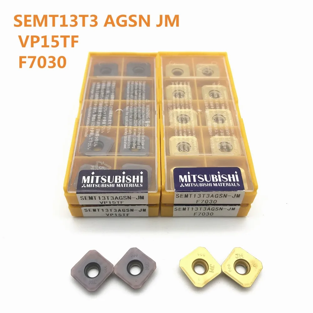 

20PCS New Lathe Tool SEMT13T3AGSN-JM VP15TF/F7030 Carbide Insert Metal Turning Tool SEMT13T3AGSN Cutting Blade Tool