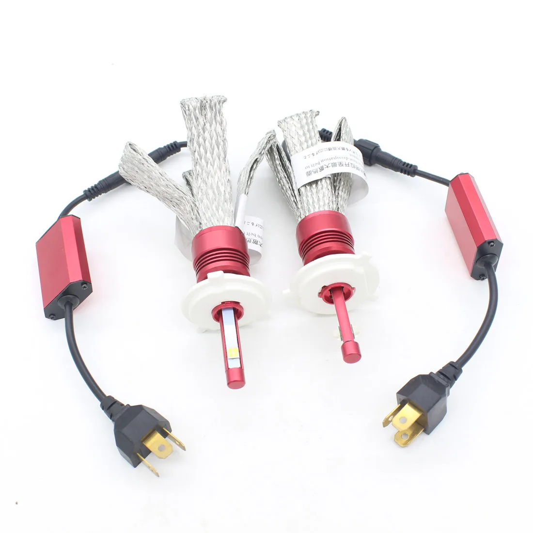 

Dongzhen H4 6000k LED Car External Light Fog Light Headlight Driving Running Lights Bulb Auto Driving Bulb Lamp DRL 1 Set