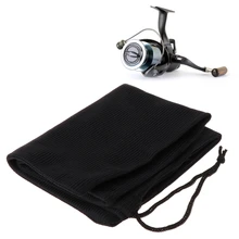 Рыболовная катушка сумка для спиннинга переносной тканевый ремешок для переноски снасти инструменты#0706