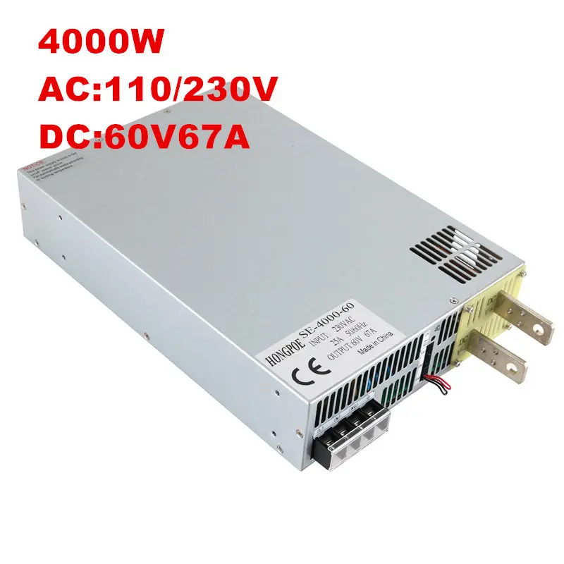 US $275.18 NEW 60V Power Supply 60V 05V Analog Signal Control ACDC High Power 060V Adjustable Power DC60V Transformer Power Supply