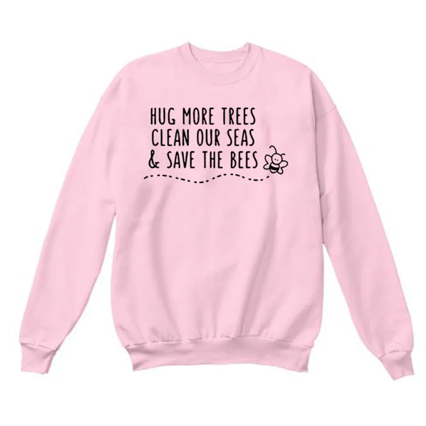Women Sweatshirt 2019 New Stylish Hoodies Letter Print Pullover Women Long Sleeve Top Harajuku Stre