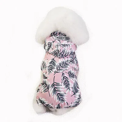 Новинка дождевик для домашних животных Одежда для собак водонепроницаемый комбинезон модный Досуг для чихуахуа мопса Тедди Французский бульдог DOGGYZSTYLE - Цвет: Pink