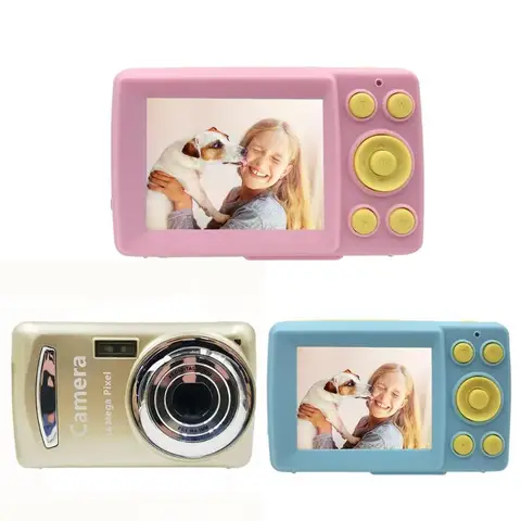 Automático à Prova Câmeras de Filmar Gravador de Presente Polegada Tela d’ Água Crianças Câmera Digital Foto – Vídeo Brinquedos Eletrônicos 1 Pcs 2 hd