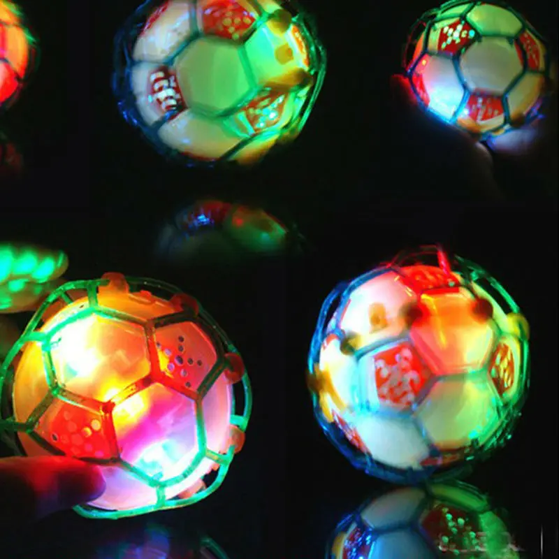 

LED Light Jumping Ball Kids Crazy Music Football/ bouncing ball / dance ball / football Children's Funny Toy Christmas gift