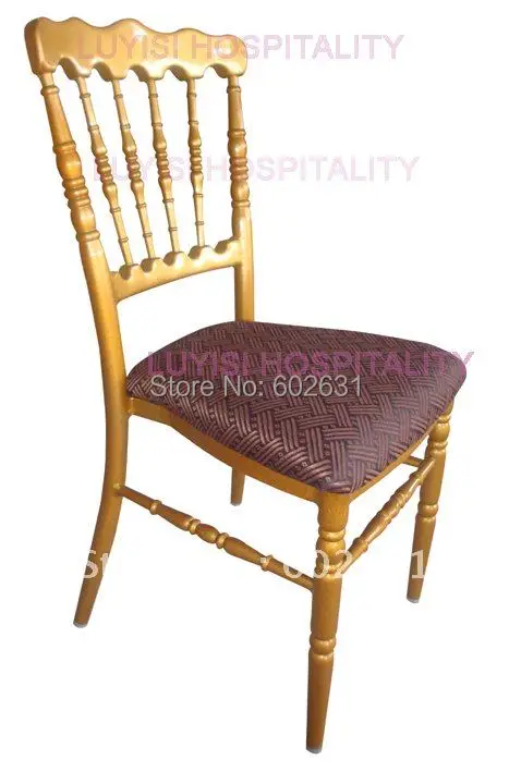 Белое кресло алюминиевое Наполеон с фиксированной подушкой сиденья|napoleon chair|chair