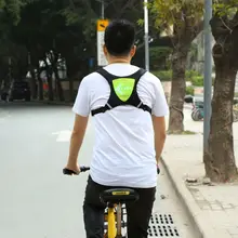 Велосипедный жилет Беспроводной дистанционного Управление указатель поворота свернуть Предупреждение велосипедные шлемы безопасности в ночное время, светодиодный свет USB Перезаряжаемые светоотражающие