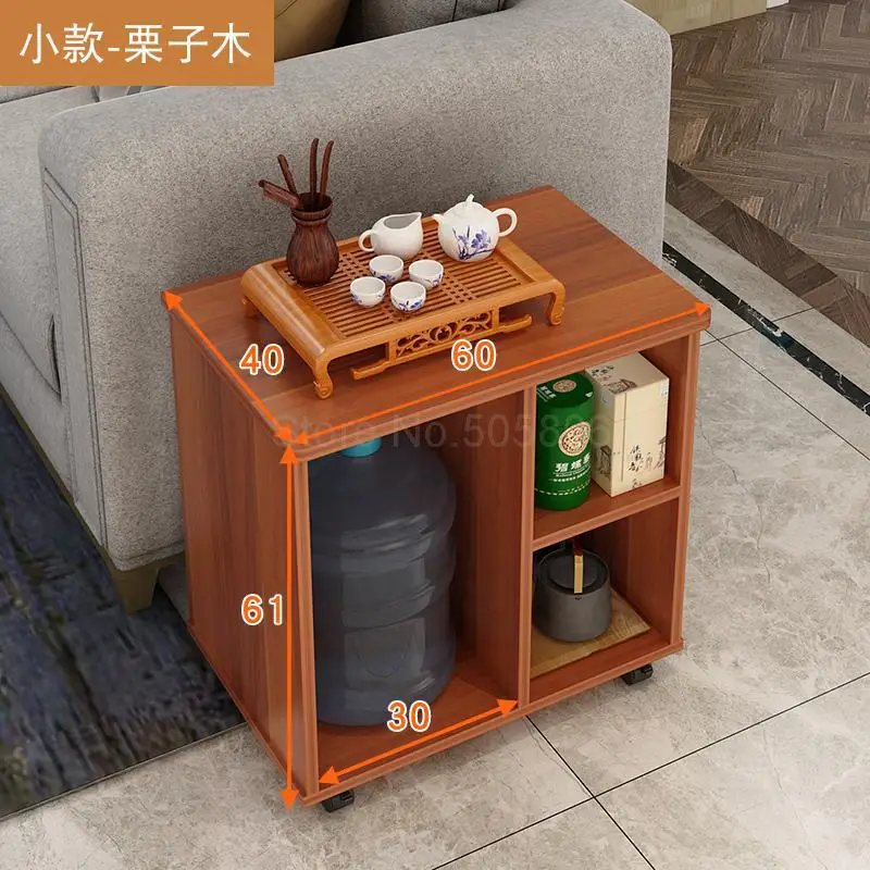 Простой кофейный мини-столик со стороны дивана, чайный шкаф, съемный чайный столик, стол для кипячения воды, несколько столов, чайная стойка - Цвет: ml8
