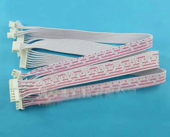 

XH2.54 8P 20CM 200mmPlug shell Ribbon cable Double plastic shell double Red and white Ribbon cable