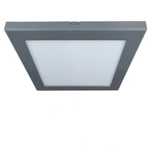 22,5x22,5 см серая рамка 18 Вт потолочный светильник ультра-тонкий мерцающий 4000K светодиодный светильник для дома