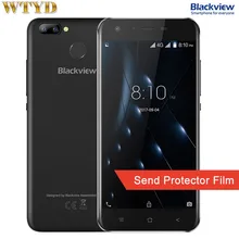 Blackview A7 Pro Оперативная память 2 ГБ + Встроенная память 16 ГБ двойной задней камерами идентификации отпечатков пальцев 5.0 ”Android 7.0 MTK6737 4 ядра до 1.3 ГГц