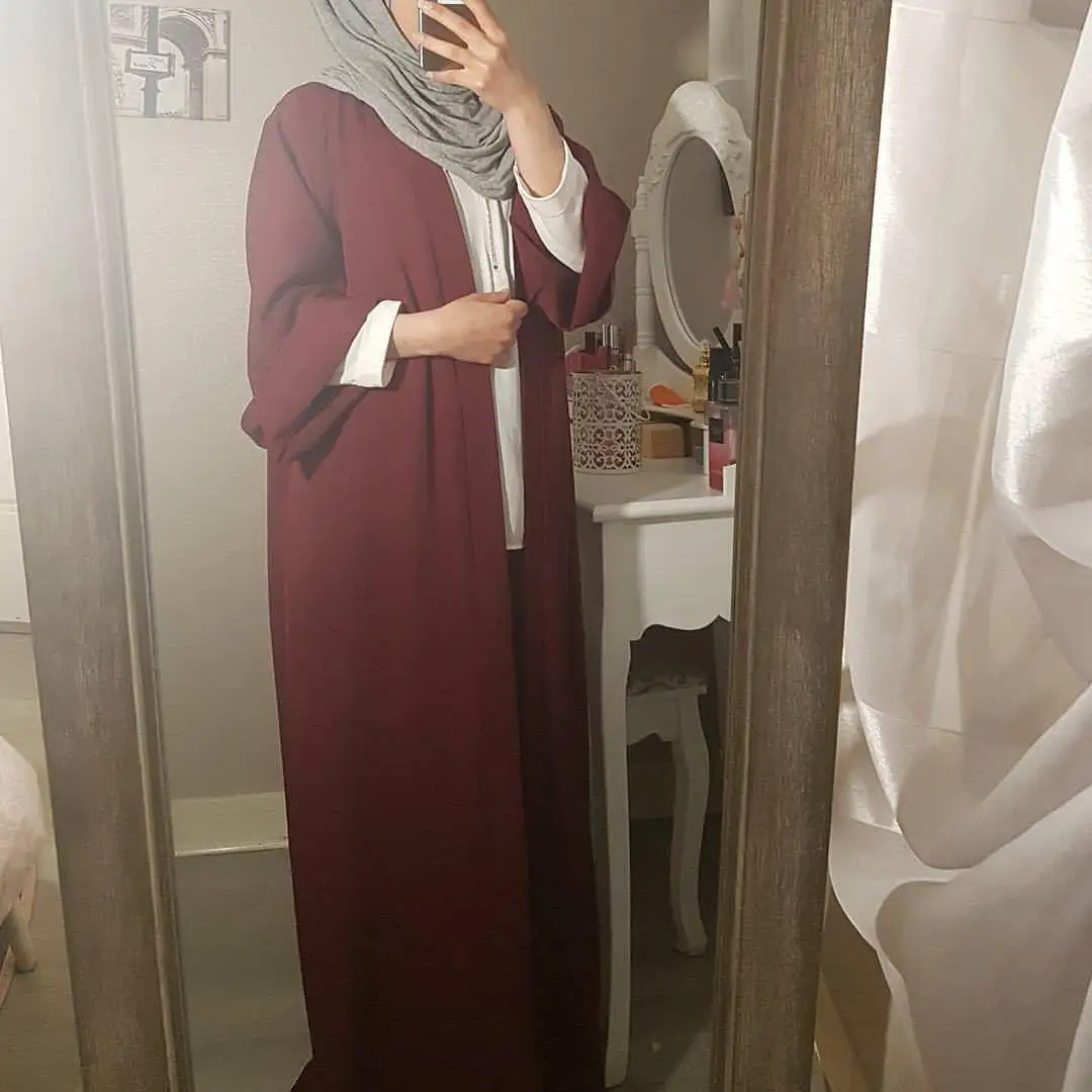 Кафтан abaya femme Халат пальто Дубаи мусульманское платье хиджаб Абая для женщин Катара цзилбаб Восточный халат из марокена турецкая