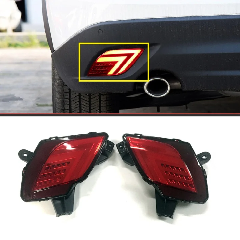 LED rear bumper reflectors lights driving light for Mazda CX5 CX 5 2012