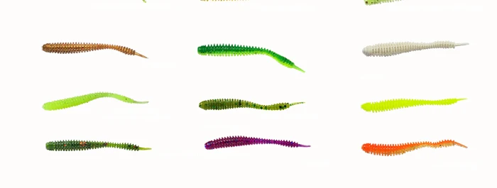Artificial 10pcs 5cm 0.3g Pesca Fishing Bait Japan Worm Swimbait Jig Head Soft Lures Shad Fly Fishing Silicon Fishing Lure (8)