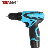 Tenwa 12V Electric Drill Electric Screwdriver Lithium Battery Rechargeable Parafusadeira Furadeira power tools Led light