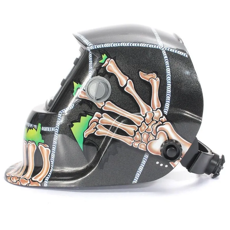 

Big View Welding Helmet Solar Auto Darkening/Shading Grinding/Polish Welding Helmet/Welder Goggles/Mask/Cap