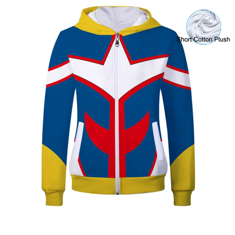 2019 Unisex Cotton Hooded Sweatshirt Legend of Zelda Uniform 3D Hoodies Cute Boku No Hero Academia Cosplay Costume Hoodies