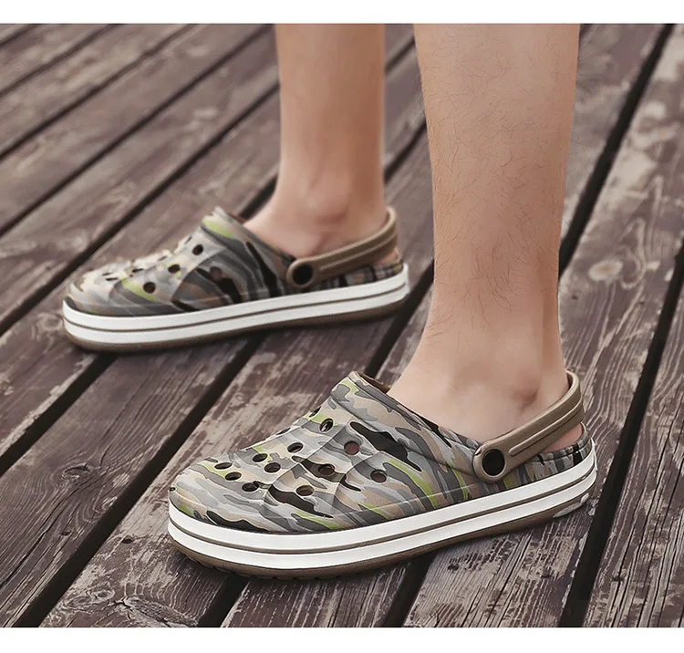 2019 новые мужские сандалии летние сланцы тапочки мужские уличные повседневные пляжные ботинки дешевые мужские сандалии водяная обувь Sandalia