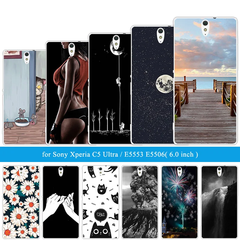 Phone Case For Sony Xperia C5 Ultra Cover Silicone 6.0 Phone Case For Sony Xperia C5 Ultra Cover Silicone 6.0