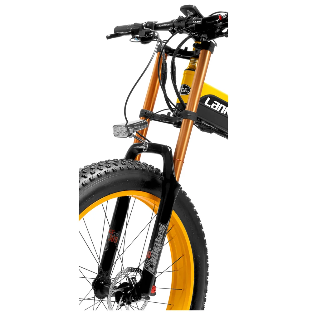 Cheap T750Plus New 27 Speed Ebike Fat Bike,1000W 48V 14.5Ah Strong Power, 5-Level Pedal Assist Sensor,Downhill Fork Snow Bike 1