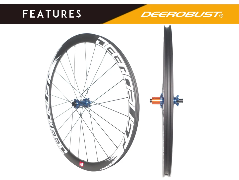 road disc carbon wheelset