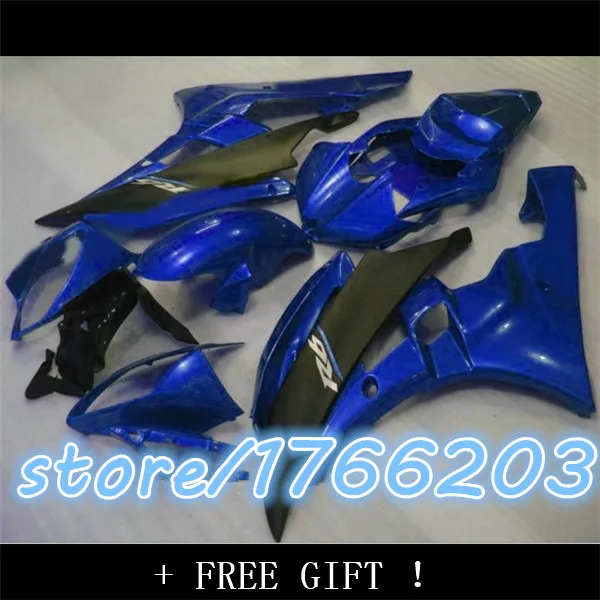 

Инъекция для детской модели 2006 2007, Горячий синий YZF R6 YZF600, голубой, черный, фрикцион YZFR6 YZF 600 06 07 2006 2007, обтекатель