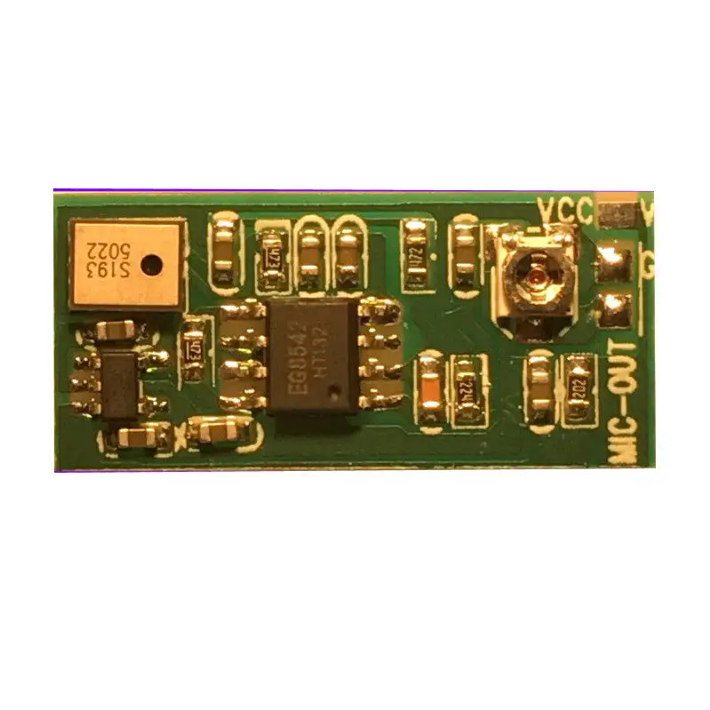 

DC 5V-12V Mini Silicon Microphone Amplifier Board Audio Sound Voice Mic amp Pickup