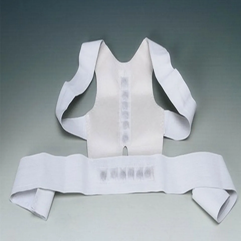 “ Ombro para trás Postura Brace Belt Ajustável Unisex Saúde
