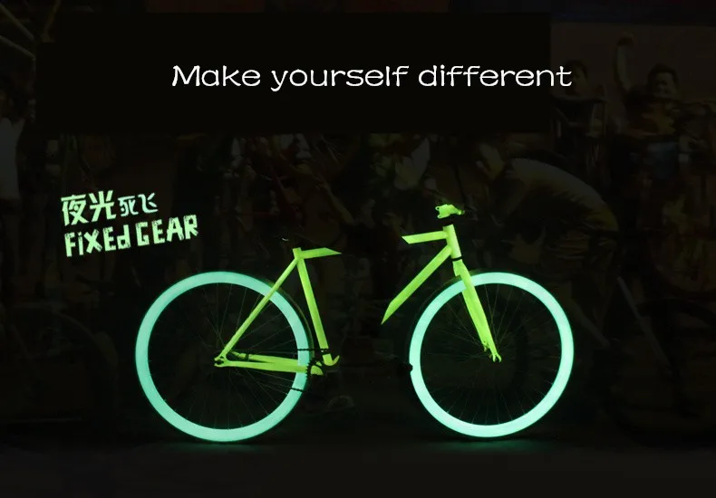 Discount New X-Front brand Luminous High-carbon steel fixed gear Bike 700C students bicycle down road retro bicicleta 0
