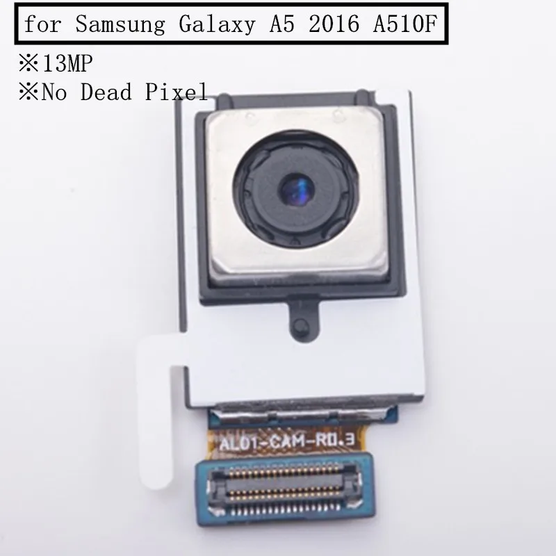 Для Samsung Galaxy A5 2016 A510F сзади Камера большой задний основной Камера модуль 13MP Flex кабель с разъемами замена запасных Запчасти