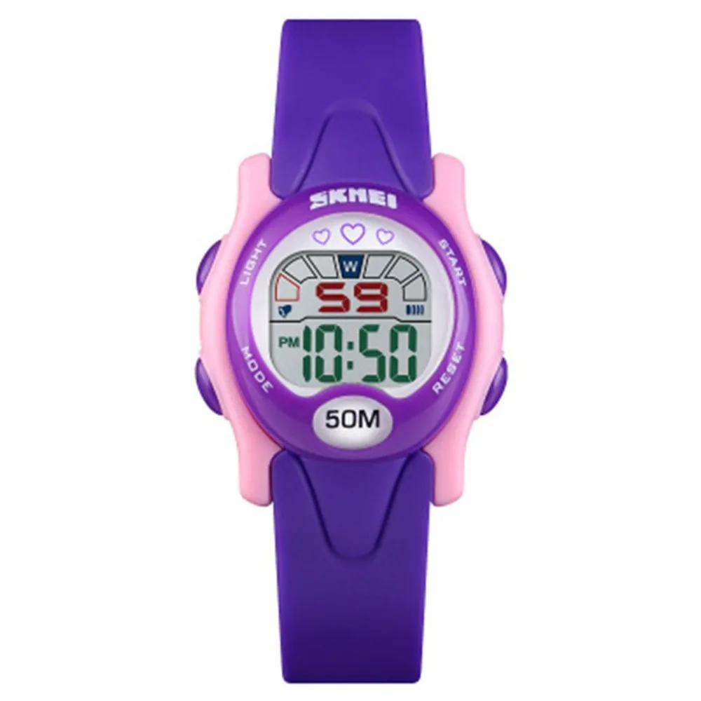 SKMEI 1478 детские часы Multi функция светодиодные цифровые наручные часы 50 м водостойкие спортивные часы для мальчиков обувь для девочек