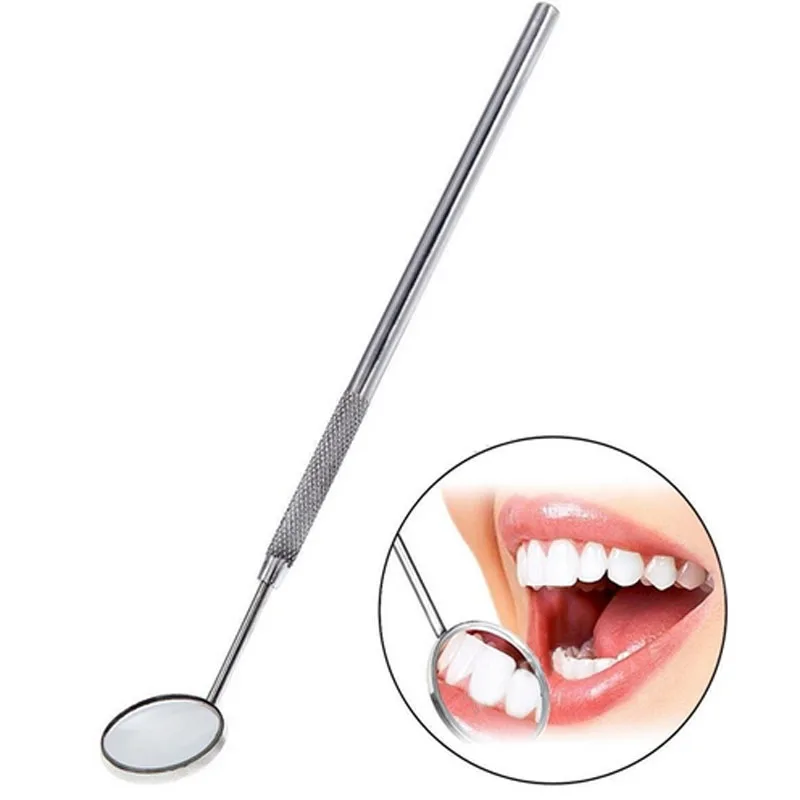 Мини оральные зубы увеличивают рот ЗЕРКАЛО ИНСПЕКЦИЯ инструмент Авто зубной глазок Здоровье полости рта инструмент с твердой ручкой