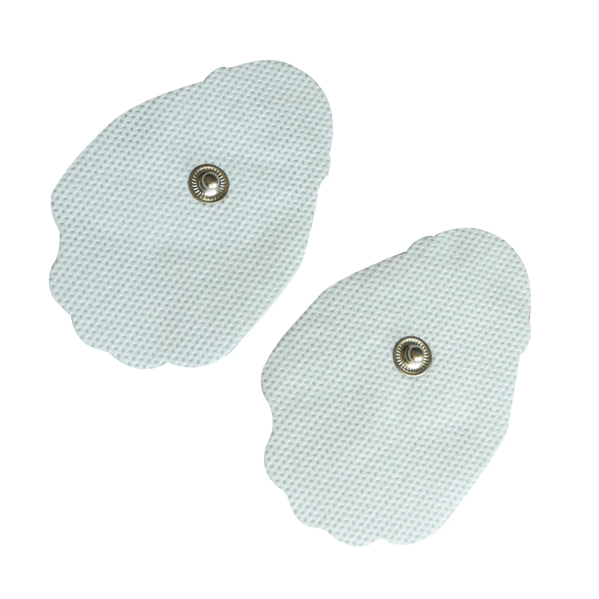 

100Pairs/Pack Non-woven square button electrode pads self-adhesive For TENS Machine Size 4.5*7.3cm Full Body Massage Supplies