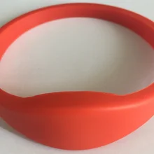 Wholesale500 шт Водонепроницаемый наручный браслет NFC 125 кГц TK4100 силиконовый браслет rfid для доступа Управление