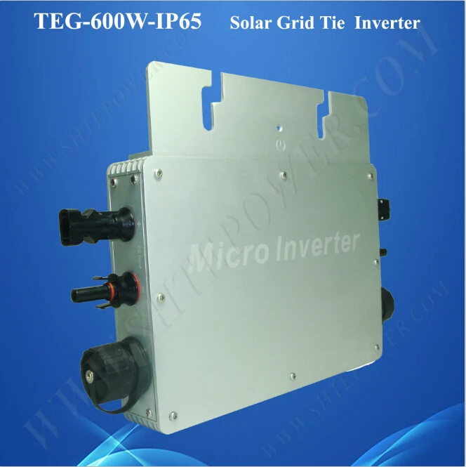 

micro solar grid inverter on grid inverter 600w waterproof inverter
