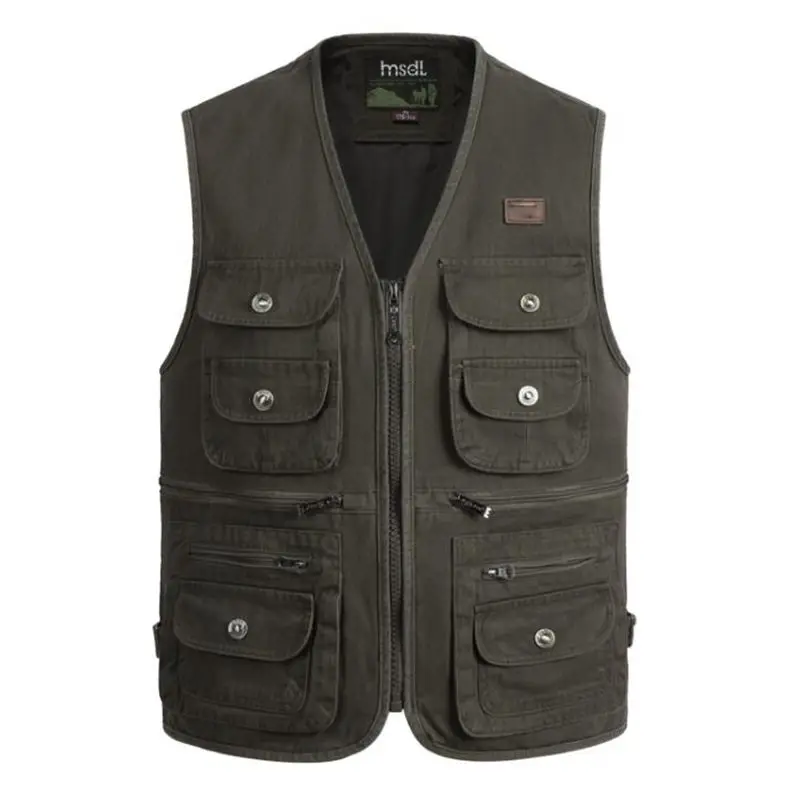 New Summer men Outdoors Travels Vests Mesh Vest Photographer Vest
