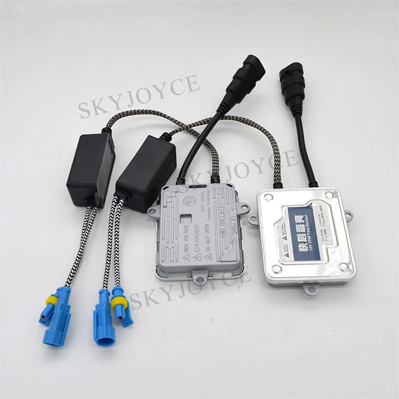 SKYJOYCE 55 Вт Xenon HID комплект H1 H7 H11 9005 9006 D2H автомобильных фар лампочка Cnlight Комплект 4300 К 5000 6000 К Быстрый Яркий 55 Вт комплект ballast HID