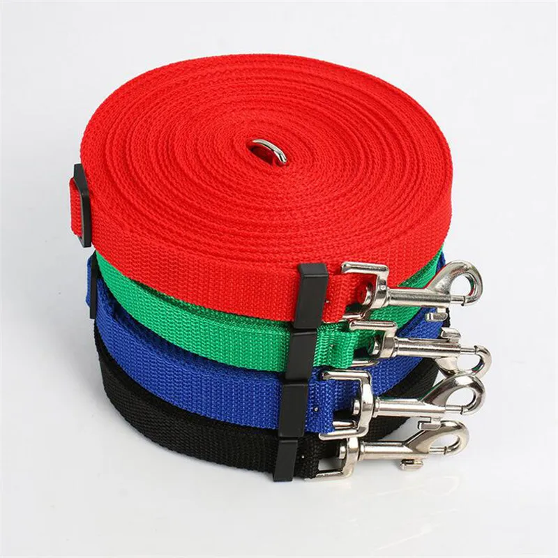 DSOFT Pet dog leash nylon Leash for dogs 5 Colors Walking Training