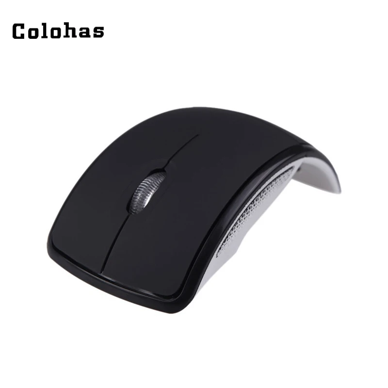 

2.4Ghz USB Wireless Mouse Unique Folded Design Laptop Mice 10m Work Range 1600 DPI Mouse Home Office for Macbook ASUS Acer HP
