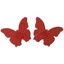 Женские самостоятельно наклейки одноразовые накладки на грудь, Сексуальная Бабочка Наклейка на груди, блестки, бюстгальтер с фиксацией