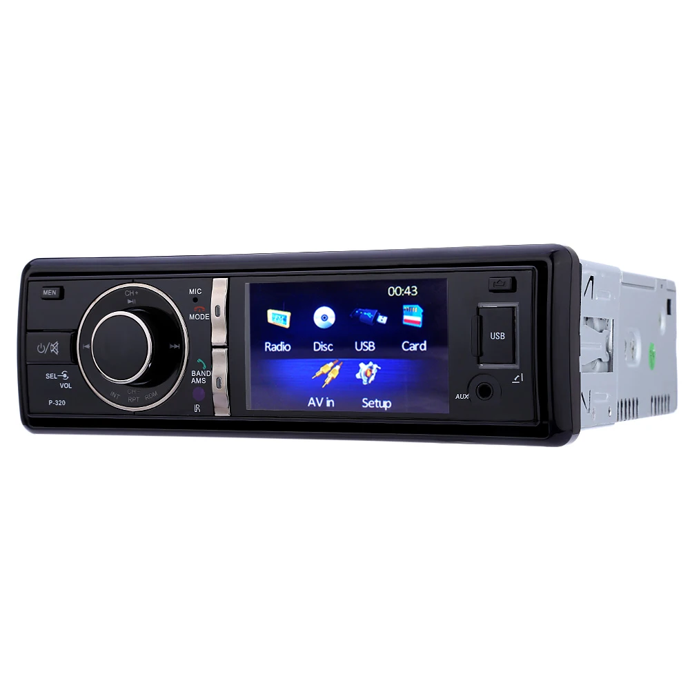 

12v Auto Video Remote Control Camera With Fm Function Android Car Radio 3 Inch Digital Screen Car Audio Stereo Dvd Player