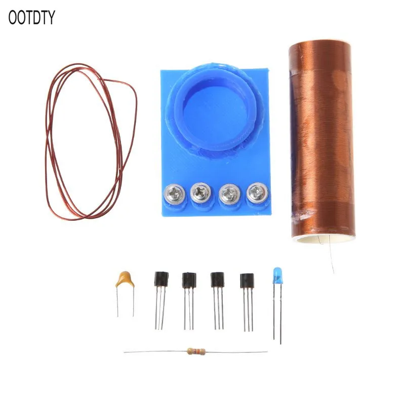 

1 Set Tesla Coil DIY Mini Electronic Technology Light Crafts Handmade Manual Assemble Magic Component