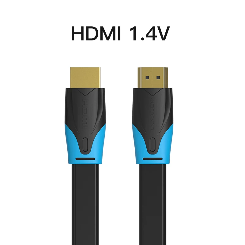 Кабель Vention HDMI 2,0 3D 2160P кабель HDMI 1 м 2 м 3 м 10 м 15 м с Ethernet HDMI адаптер для HDTV ЖК-проектора HDMI 4 к кабель горячий - Цвет: Black B02