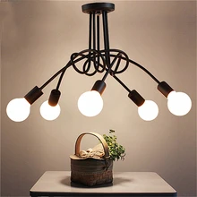 Ceiling Lamp LED Ceiling Lights Luminaria Light Fixtures Lustre Luminaire Vintage Lamps For Living Room Home Lighting Fixture vintage led ceiling lights rope hang lamp for home living room nordic bar lighting ceiling fixtures industrial decor luminaire